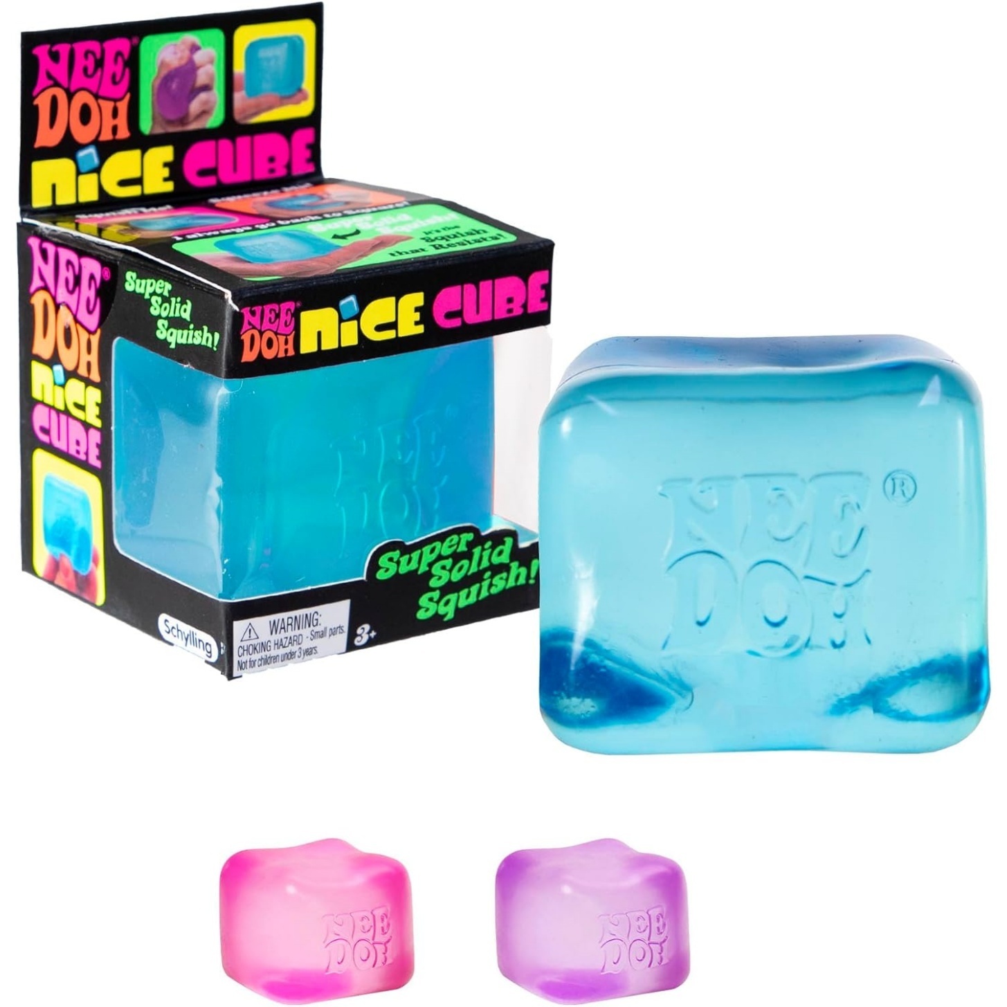 NeeDoh Nice Cube – Assorted – 1 Pack